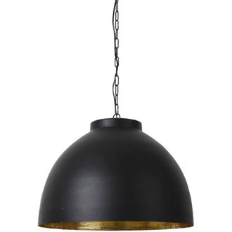 Light & Living Light&living - L&aacute;mpara Colgante - Kylie - Negro - Metal - E27