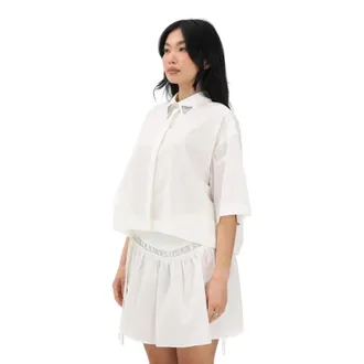 Pinko Pescara Shirt - female - PINKO - Shirts - White - 2XS - Blouses & Shirts