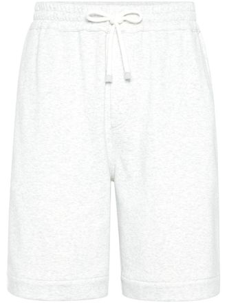 Brunello Cucinelli Shorts met trekkoord - Grijs