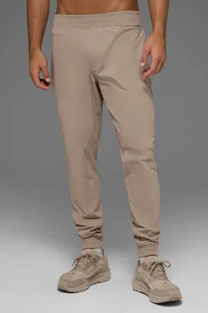 Alo | Co-Op Pants (Long) in Gravel Beige, Size: Medium