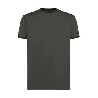 Roberto Ricci Design T-Shirts, male, Green, Size: 2XL Oxford Gdy Shirty