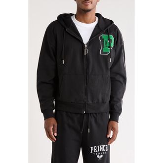 Prince Sports Zip Hoodie in Black at Nordstrom Rack, Size Medium