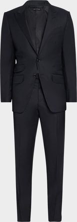 Tom Ford Men & apos;s Wool-Silk Master Twill Suit
