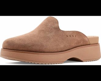 Reef Womens Vista Skye Platform Clog In Walnut