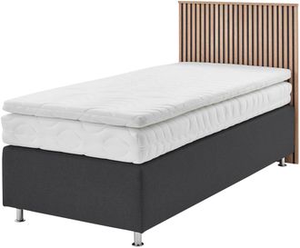 Westfalia Polsterbetten Boxspringbett »Quercus« wahlweise mit LED-Beluchtung, 3 Matratzenarten zur Auswahl