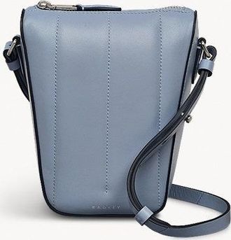 Radley London Smoke Blue Medium Phone Cross Body Bag Oak Street SS25 Radley London
