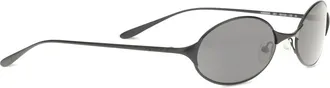 Alexander McQueen Womens Neo Oval Sunglasses Ner-Nat-Truf-Caf-Ner Metal Ner/nat/truf/caf/ner