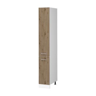 Vicco Armario De Farmacia R-line, Roble Artesanal, 30 Cm