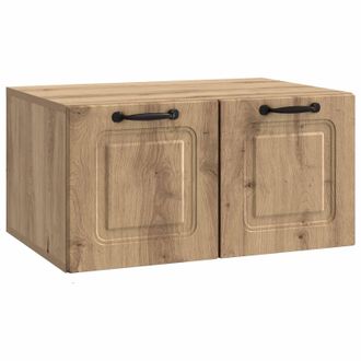 vidaXL Mueble Para Tv De Pared Roble Artesanal 59,5 X 41 X 30 Cm Vidaxl