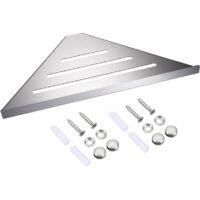 OEM Estante De Ducha Triangular De Acero Inoxidable Para Montaje En Pared, Para Ba&ntilde;o Y Cocina (30 Cm, Plata) - Crezuo