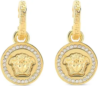 Versace La Medusa Crystal Earrings