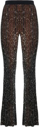 Missoni Pantaloni con paillettes - Nero