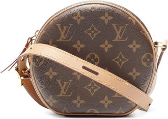 Louis Vuitton 2021-2025 PM Boite Chapeau Souple monogram round shoulder bag - Bruin
