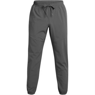 Under Armour Storm geweven joggingbroek voor heren (Castlerock wit)
