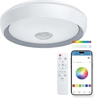 Ksix Plafonnier Bt Rvb Cct Hp 5w 47cm Glory Ksix