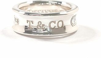 Tiffany & Co. Silver Silver 925 Band Ring (Pre-Owned)