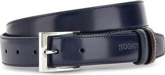 Hogan Blue belt in mens leather