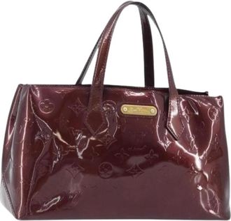 Louis Vuitton Pre-owned Vintage Hand Bag - Dames - Vintage Handtas - Rood - ONE Size - Leer - Vintage