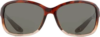 Costa SEADRIFT Grey Polarized Glass Rectangular Ladies Sunglasses 6S9114 911404 60