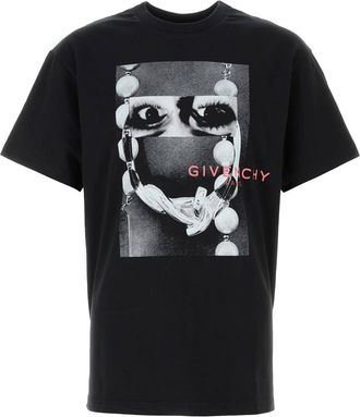 Givenchy GRAPHIC PRINT T SHIRT Size: XS, colour: BLACK