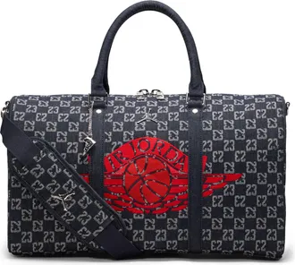 Nike Jordan Monogram 25L Duffle Bag Indigo IW1552-455
