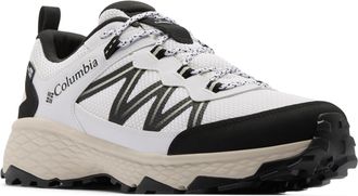 Columbia Mens Peakfreak Rush Outdry Hiking Shoes, White/Black, 14