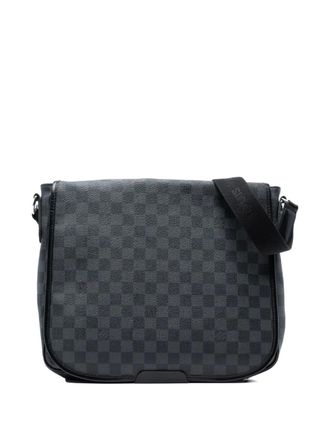 Louis Vuitton 2011 Damier Graphite Daniel MM crossbody bag - unisex - Fabric - One Size - Black