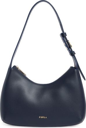 Furla Febe Leather Hobo Bag in Blu Reale at Nordstrom Rack