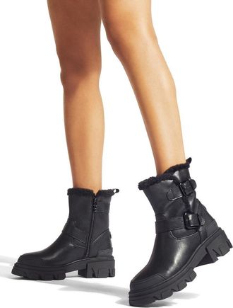 Kurt Geiger Trekker Warm Biker Boots