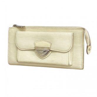 Louis Vuitton Lv Off White Long Wallet (Bi-Fold) (Pre-Owned)