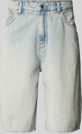 Only & Sons Balloon Fit Jeansshorts im 5-Pocket-Design Modell CARL in Hellblau, Größe XXL