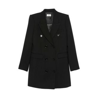 Elisabetta Franchi Mujer, Chaquetas, Negro, Talla: XS