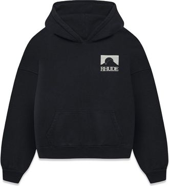 Rhude MOONLIGHT HOODIE Size: L, colour: BLACK