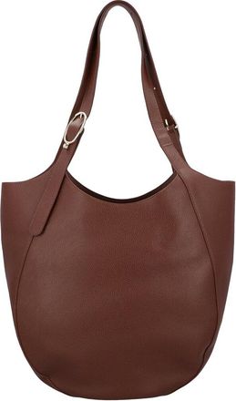 Longchamp Le Foulonn&eacute; Extra Large Leather Tote