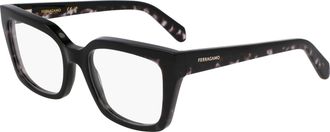 Ferragamo Demo Square Ladies Eyeglasses SF3010 004 52