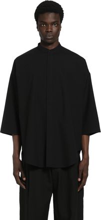 Fear of God Mandarin Relaxed Short Sleeve Shirt