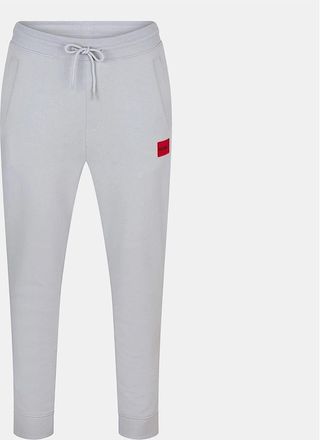 HUGO BOSS Mens Closed Hem Fleece Joggers - Grey - Size: 37/36/32