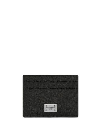 Dolce & Gabbana Kartenhalter mit Logo Plaque