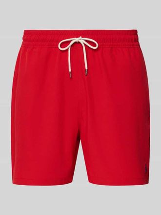 Ralph Lauren Badehose mit Mesh-Einsatz in Rot, Gr&ouml;&szlig;e XXL