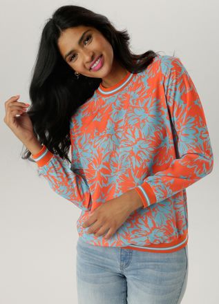 Aniston Shirtbluse mit sportiven Bündchen