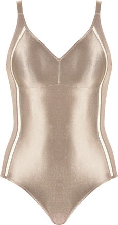 Naturana Shaping-Body NATURANA Curve Hugger, Damen, Gr. 80, Cup E, light beige, Obermaterial: 91% Polyamid, 9% Elasthan. Miedereinsatz: 80% Polyamid, 20% Elast