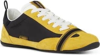 Fendi Wrap Sneaker in Deep Lemon Nero Ner at Nordstrom, Size 10
