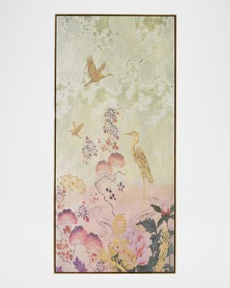 John-Richard Meditation Framed Print by Belle Poesia