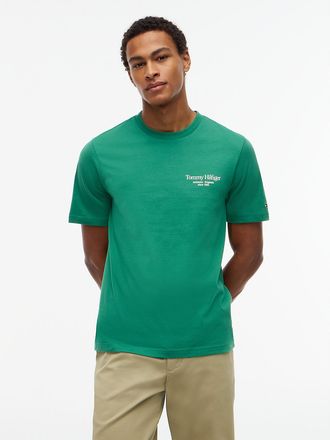 Tommy Hilfiger Mens Hilfiger Graphic T-Shirt - Alaskan Green - XL