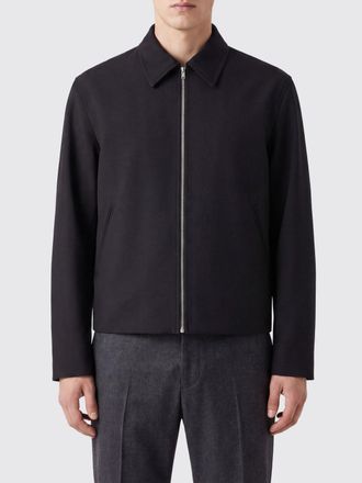 Our Legacy Giacca camicia in pura lana con colletto classico e zip