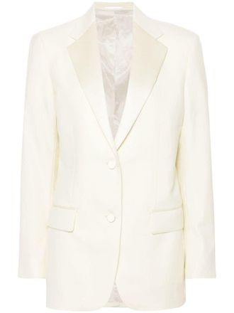 Racil Bianca tuxedo jacket - women - Viscose/Polyester/Wool/Cotton - 40 - Neutrals