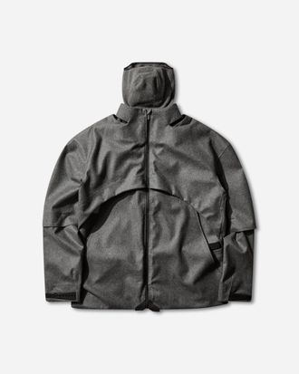 Nike Men s NOCTA CODE Flow Jacket Grey Heather / Dark Grey