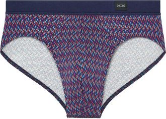 HOM Ocean Drive Comfort Mini Briefs in Red Print at Nordstrom, Size Xx-Large