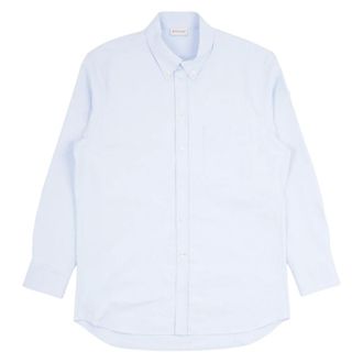 Moncler Kleedjes, Dames, Blauw, S, Shirt Kleedjes