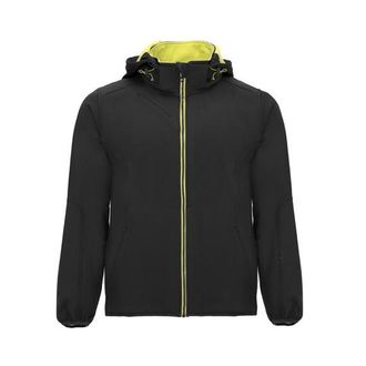 Roly Softshell De 2 Capas De Corte Deportivo Con Forro Micropolar Siberia Roly Xxl Negro